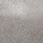Polyester rug textured