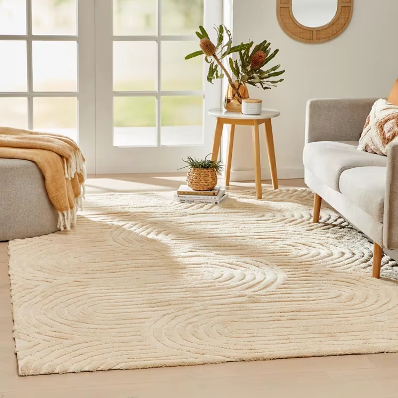 Textured rug