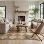 Aylin Diamond Tasseled Rug 2