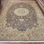 Handmade Kashmir Silk Rug