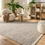 Pure Wool Rug Rocco Beige.